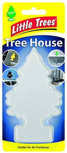 Little Trees Tree House Tree-Shaped Air Freshener Holder, Clear, Single Item
