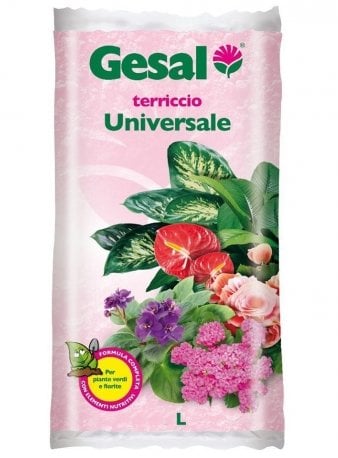 GESAL TERRICCIO Universale per Piante di QUALITA' LT. 80 Terra Giardino Torba