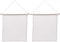 Baker Ross Canvas Hanging Banners For Kids to Decorate Personalise and Display (Pack of 2) , Assorted , AW249