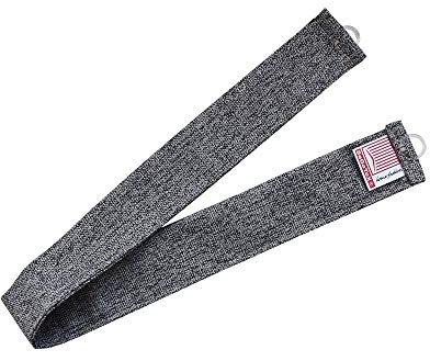 SeGaTeX home fashion 1 Stück edler Raffhalter grau Uni passend zu Dekoschal-Serien Alpin und Albergo