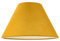 Traditional 12 Ochre Cotton Coolie Lampshade Suitable for Table Lamp or Pendant by Happy Homewares
