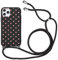 Yoedge Funda para Xiaomi Redmi Note 9 Pro/9 Pro Max/9s, Funda de Silicona Antideslizante Suave TPU para Teléfono Móvil con Colgante Ajustable Collar Correa para el Cuello Cadena Cuerda, Amor Negro