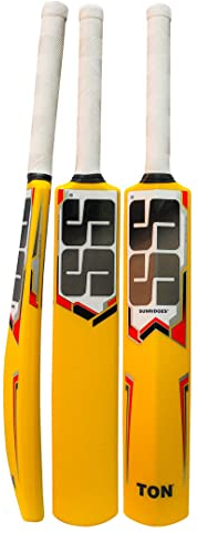 SS Boys Acc0224 Plastic Cricket Bat Cricketschläger, Yellow, 0