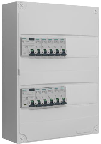 Siemens - Tableau 2 Rangées Pré-Équipé 2 Inter. Diff. 63A
