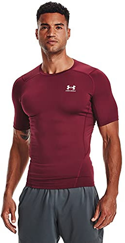Under Armour - Mens Hg Armour Comp T-Shirt, Color Cardinal (625), Size: 4X-Large