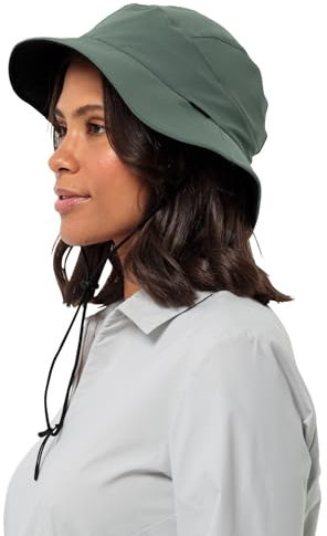 Jack Wolfskin Damen WINGBOW HAT W Sonnenhut, Hedge Green, Small