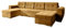 Mirjan24 Ecksofa Perniro U, Freistehendes Ecksofa, L:326 x B:157 x H:97 cm, Polsterecke mit Schlaffunktion und Bettkasten, Big Bettsofa, U-Form Sofa für Wohnzimmer, Polstergarnitur (Monolith 48)