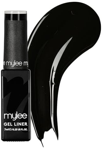 Mylee Liner Gel Nail Polish 7ml [Witching Hour] With Built-In Nail Art Brush - UV/LED Soak-Off Nail Art Manicure Pedicure for Professional, Salon & Home Use - Long Lasting & Easy to Apply