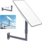 EDUP HOME Starlink V2/Mini Support mural d'angle vertical Starlink long pour toit Starlink Kit de montage Starlink pour kit Internet satellite Starlink V2/Mini