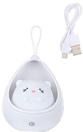 KONTONTY 1set Sensor Night Light Bedroom Light Night Light for Plant Pots Indoor Stair Lights Indoor Nursery Night Lights Sensing Night Lamp Wall Light LED Child Abs Wall Lamp White