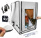 Multifunktionales 3D-Druckergehäuse mit 3-lagigem Filter Belüftung Lüfter Harz 3D-Drucker Zeltabdeckung Beseitigt Gerüche Staubdicht Isolieren Lärm für Ender 3 v3 SE/KE, Ender 3 Pro/V2/Neo, CR10 SE