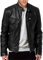 POIUIYQA Giacca Pelle Uomo in Vera Pelle, Giacca Uomo Primavera/Estate, Slim Fit, L, Black