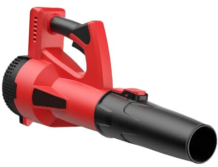 Soplador de hojas de acero inoxidable con pilas para un rendimiento duradero