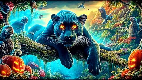 schwarz Puzzles 1000-teilige Schwer Spielzeug Lernspiel Impossible Herausforderungsspielzeug für Erwachsene und Kinder in bewährter 75x50cm/1000pcs