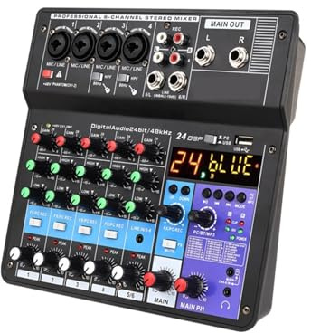 DJ-Controller, Dj Controller Mixer Sound 6 - Weg Pro Ausrüstung Mischpult Professionelle Tragbare Video Unterhaltung Elektronik