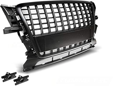 Sport Frontgrill Matt Schwarz für Audi Q5 8R Baujahr 2008–2012