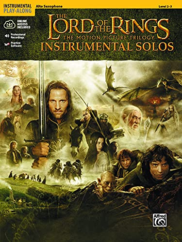 The Lord of the Rings Instrumental Solos: Alto Sax: The Motion Picture Trilogy (incl. Online Code)