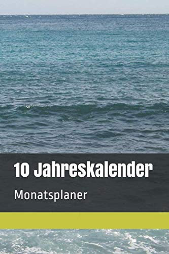 10 Jahreskalender: Monatsplaner