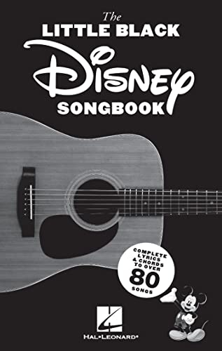 The Little Black Disney Songbook. Mandoline.: Complete Lyrics & Guitar Chords to over 80 Songs