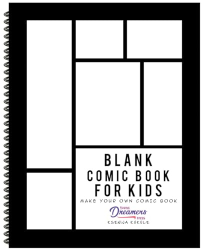 Blank Comic Book for Kids: Make Your Own and Create Your Own Story with Comic Drawing Paper