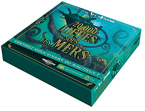 Escape game 20 000 lieues sous les mers: Sortirez-vous vivant du Nautilus ?