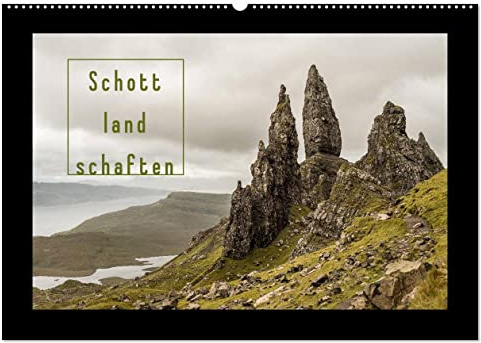 Schottlandschaften (Wandkalender 2026 DIN A2 quer), CALVENDO Monatskalender: Landschaftskalender (CALVENDO Orte)