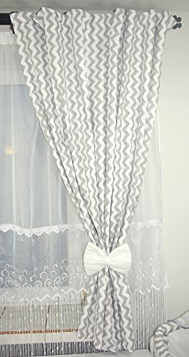 Baby Vorhange mit Raffhaltern