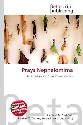Prays Nephelomima: Moth, Wingspan, Citrus, Citrus Limonum