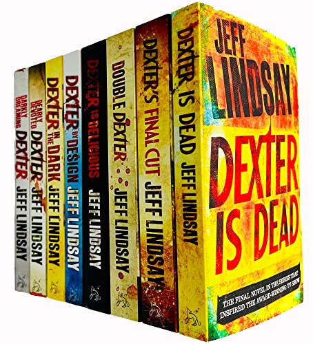 Jeff Lindsay Novel Dexter Series Collection 8 Books Set Dexter Is Dead, Final Cut, Double Dexter, Dexter is Delicious, Dexter by Design, Dexter in the ... Dearly devoted Dexter, Darkly Dreaming Dexter