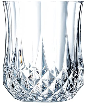 CRISTAL D'ARQUES Glasses, Kwarx, kristall, 1 Count (Pack of 1), 6