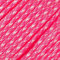 West Coast Paracord Mehrfarbiges Nylon-Seil, Militär-Paracord 550 Typ III, 7 Stränge, 30 m Stränge (Neon Pink Zebra)