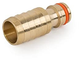 Bradas Nippel für Schnellkupplungen 3/4 für Schlauch 3/4 Schlauchtülle Messing BR-2034 4566