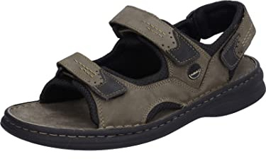 Josef Seibel Franklin, Herren Riemchensandalen, Grau (Asphalt-Kombi 751 781), 49 EU (14 UK)