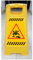 Chevalet de signalisation - Attention Sol Glissant - Risque de Chute - Dimensions 600x300mm