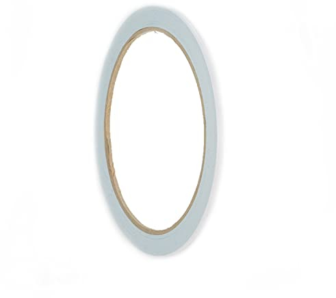 Auto Zierstreifen Weiss Folie Folienstreifen Glänzend Autodekor Pinstripes Dekorstreifen Modellbau KFZ Wohnwagen Boot (2mm, Weiss)