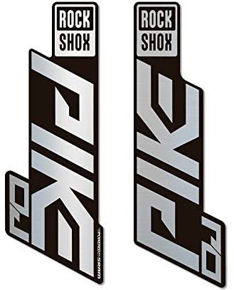 Adesivi compatibili con forcella bici Rock Shox Pike DJ 2020