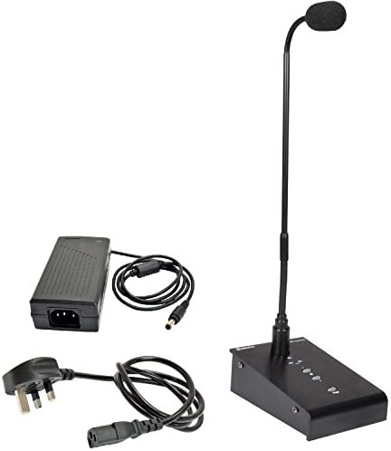 Adastra | COM230 Paging Microphone Station with 2 -Zone Amplifier