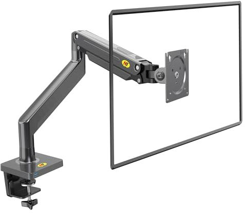 Supporto da tavolo con molla a gas per schermi LCD da 22-40 pollici con VESA max. 100 x 100 mm, fino a 15 kg