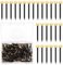 100 clavos para colgar pinturas, clavos resistentes para hardware colgando clavos para colgar cuadros para trabajar la madera y marcos para fotos colgantes (25 mm de longitud)