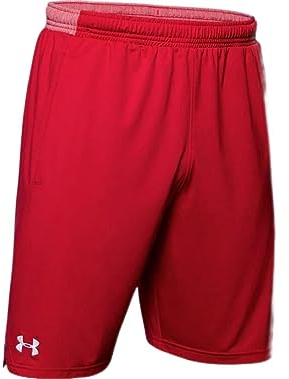 Under Armour Herren-Shorts mit Taschen, 22,9 cm, Makelloses Weiß, Klein