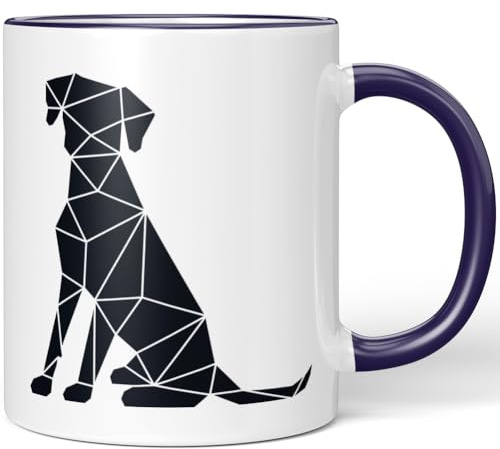 JUNIWORDS Tasse, Rhodesian Ridgeback, Origami-Stil, Lila (1010112)
