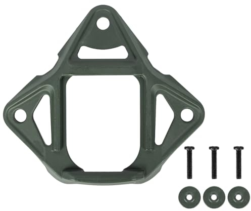 Helm NVG Mount Base Adapter Shroud With 3-Hole Helmet NVG Mounting Accessories For Fast Helmet Helmet Nvg Mount Helmet Nvg Mounting Helmet Nvg Mounting Helmet Nvg Mounting Bracket Fast Helmet Nvg
