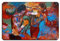 OakiTa Rocky Balboa Vs Apollo Creed Blechschild, Vintage-Stil, Metall, Pub, Club, Café, Bar, Zuhause, Wandkunst, Dekoration, Poster, Retro, 20 x 30 cm