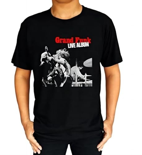 Grand-Funk-Railroad-Live-Album-Men-s-T-Shirt
