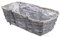 Wickerfield Fence Hanging Planters at Garden Plant Baskets Outdoor Flower Pot (2)