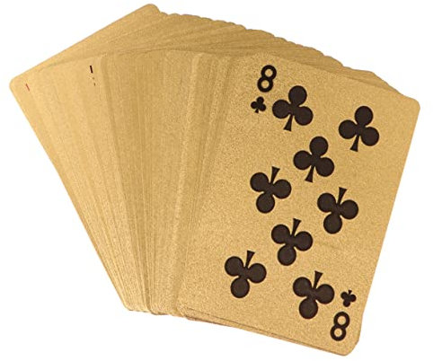 VICASKY Kartenspiel Spielen Spielkarten Fürs Büro Leuchtender Schürhaken Schwarze Pokerkarten Spielen Spielkarten Aus Papier Geschenkspielkarten Pokerkarte Aus Papier -Spielkarten