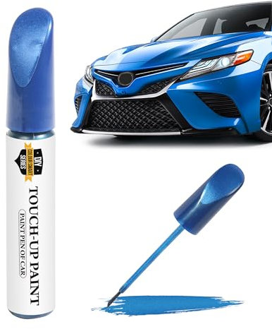 Flaconi Pintura para Coche,Reparador Pintura Coche,Reparar Arañazos Coche,Lápiz Reparador Arañazos Coche,Repara Arañazos de Coche,para Retocar y Arañazos del Coche (Azul)