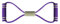 WOEIFGV Widerstandsband, Figur 8, Workout-Schlauch, Stretch-Fitnessband, Arme, Klimmzug für Arme, Brust, Schultertrainer
