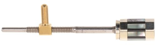 Geigenbogenfrosch Schraube aus Metall für 4/4 Violinbogen 61 Mm | Reparaturteil für Bogenfrosch, Einfach zu Montieren, zum Positionieren und Fixieren