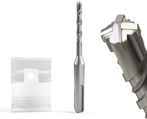 SDS Plus Bohrer 5 mm×110 mm professionelle Wendeschneide aus Hartmetall für Beton, Mauerwerk & Stein – langlebig und leistungsstark